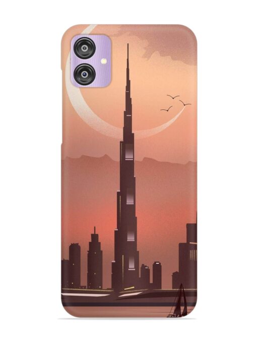 Landmark Burj Khalifa Snap Case for Samsung Galaxy F04 Zapvi