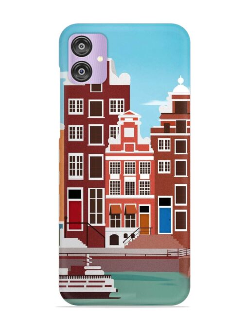 Scenery Architecture Amsterdam Landscape Snap Case for Samsung Galaxy F04 Zapvi