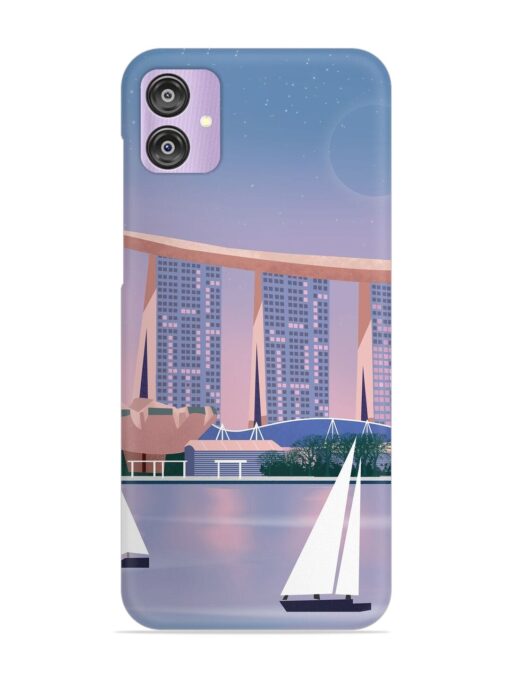 Singapore Scenery Architecture Snap Case for Samsung Galaxy F04 Zapvi