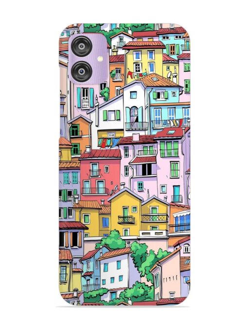 Europe Old Town Snap Case for Samsung Galaxy F04 Zapvi