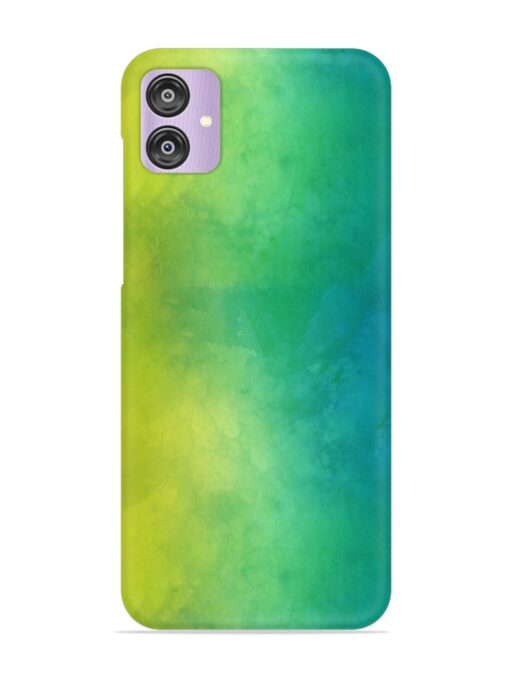 Yellow Green Gradient Snap Case for Samsung Galaxy F04 Zapvi