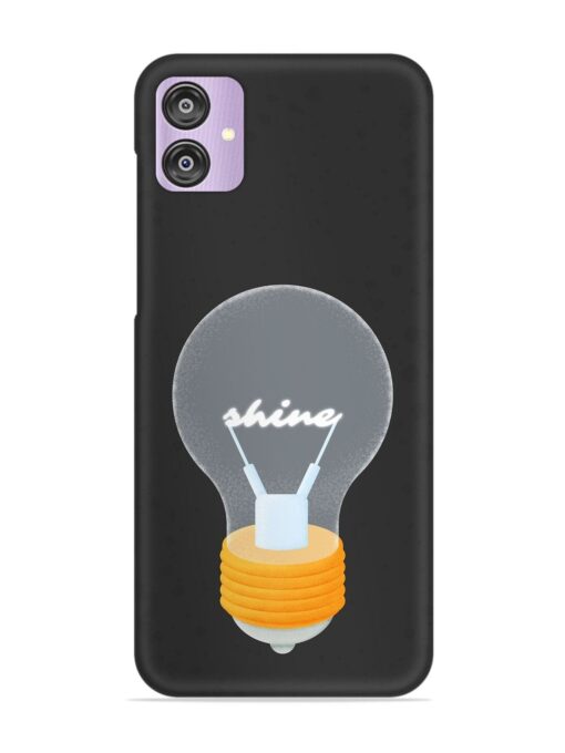 Bulb Background Snap Case for Samsung Galaxy F04