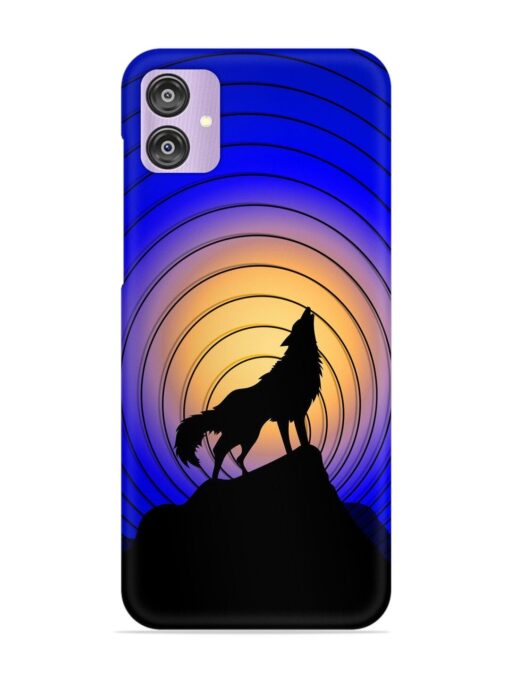 Fox Roaring Design Snap Case for Samsung Galaxy F04