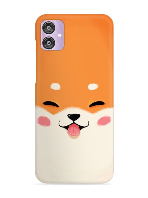 Happy Cat Art Snap Case for Samsung Galaxy F04