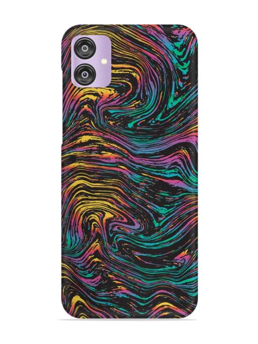 Abstract Liquid Colors Snap Case for Samsung Galaxy F04 Zapvi