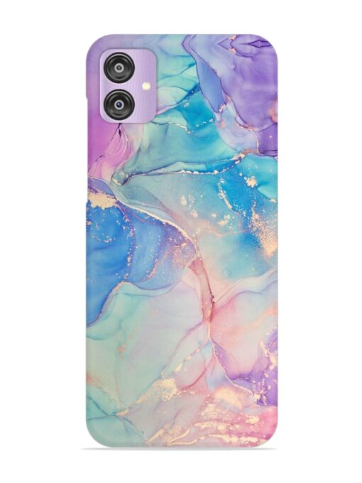 Alcohol Ink Colors Snap Case for Samsung Galaxy F04 Zapvi