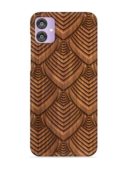 Carved Pattern On Snap Case for Samsung Galaxy F04 Zapvi