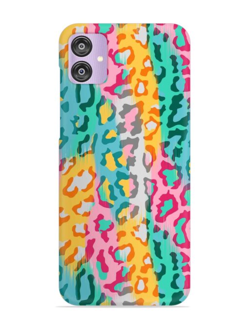 Seamless Vector Colorful Snap Case for Samsung Galaxy F04 Zapvi