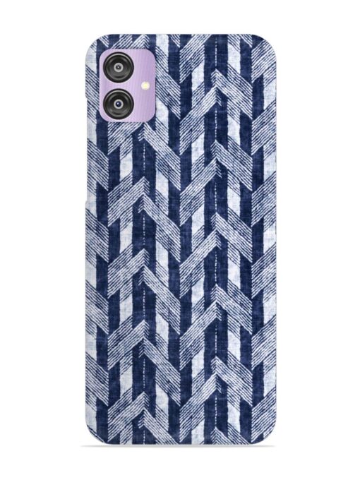 Abstract Herringbone Motif Snap Case for Samsung Galaxy F04 Zapvi