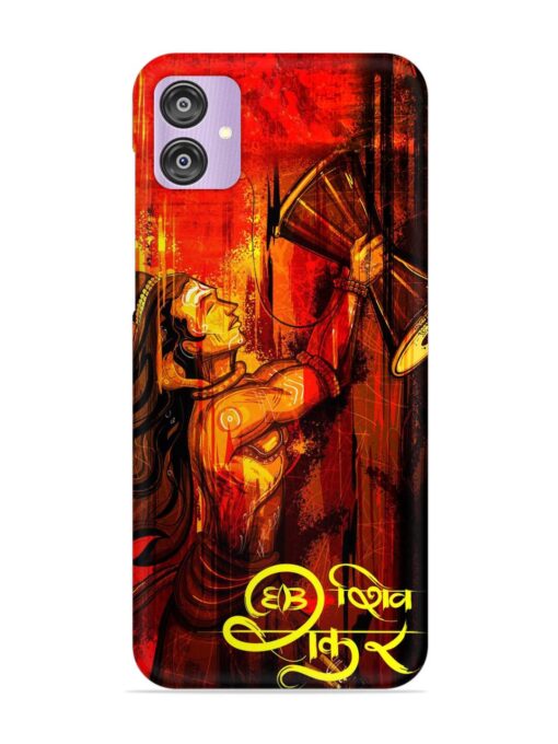 Illustration Lord Shiva Snap Case for Samsung Galaxy F04