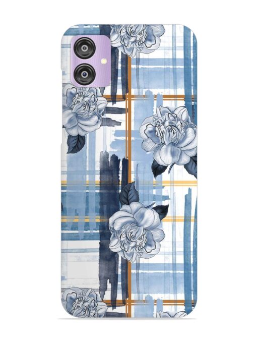 Watercolor Pattern Rose Snap Case for Samsung Galaxy F04