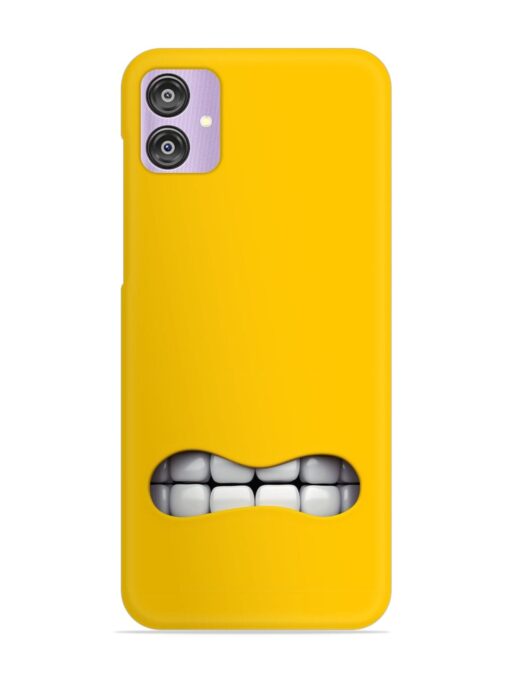 Mouth Character On Snap Case for Samsung Galaxy F04