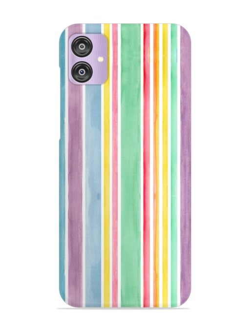 Hand Drawn Watercolor Snap Case for Samsung Galaxy F04