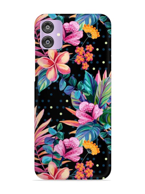 Seamless Floral Pattern Snap Case for Samsung Galaxy F04