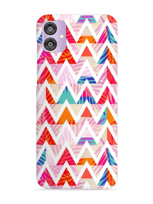 Abstract Triangle Background Snap Case for Samsung Galaxy F04 Zapvi