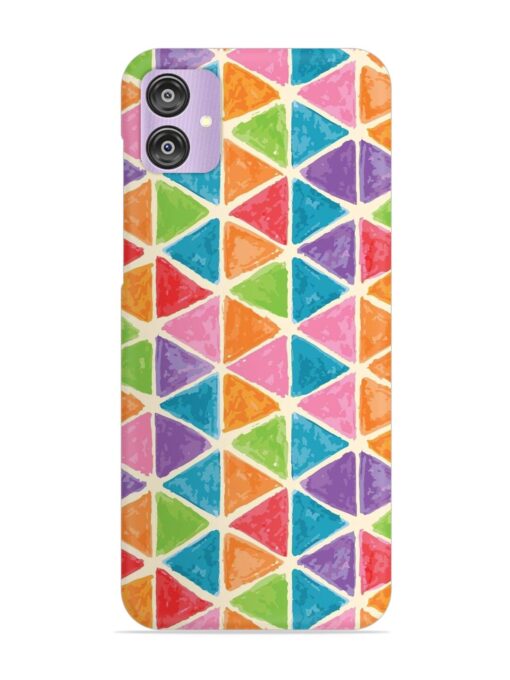 Seamless Colorful Isometric Snap Case for Samsung Galaxy F04