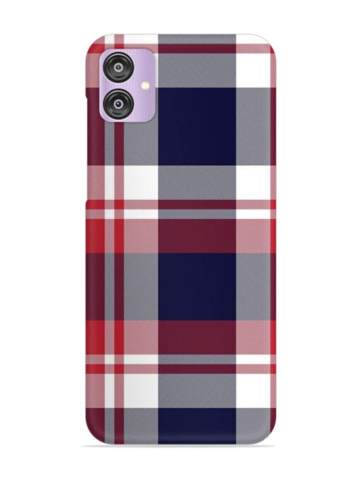 Classic Plaid Tartan Snap Case for Samsung Galaxy F04