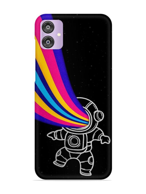 Astronaut Snap Case for Samsung Galaxy F04 Zapvi