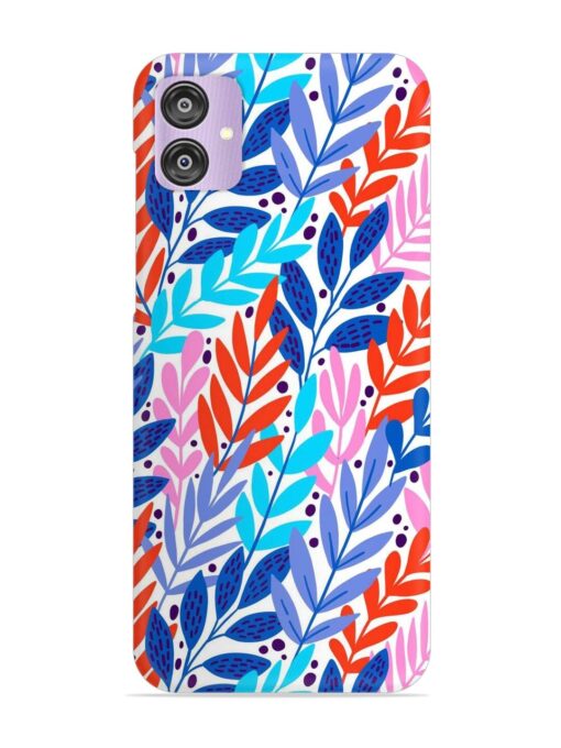 Bright Floral Tropical Snap Case for Samsung Galaxy F04