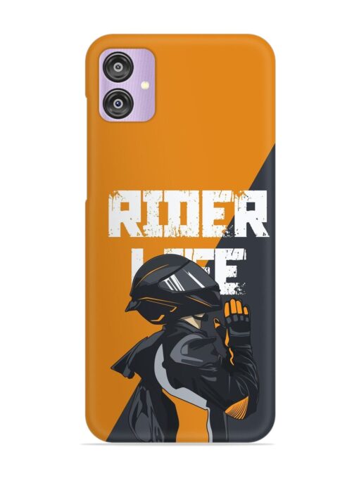 Rider Life Snap Case for Samsung Galaxy F04 Zapvi