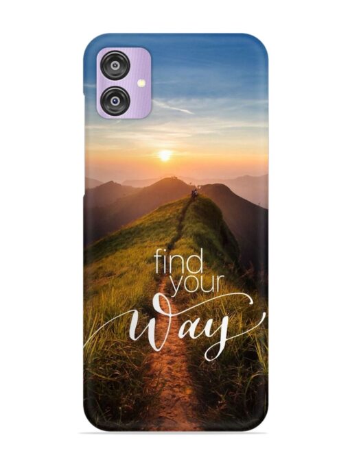 Find Your Way Snap Case for Samsung Galaxy F04