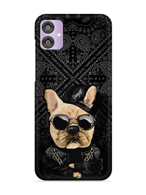 Gangsta Cool Sunglasses Dog Snap Case for Samsung Galaxy F04 Zapvi