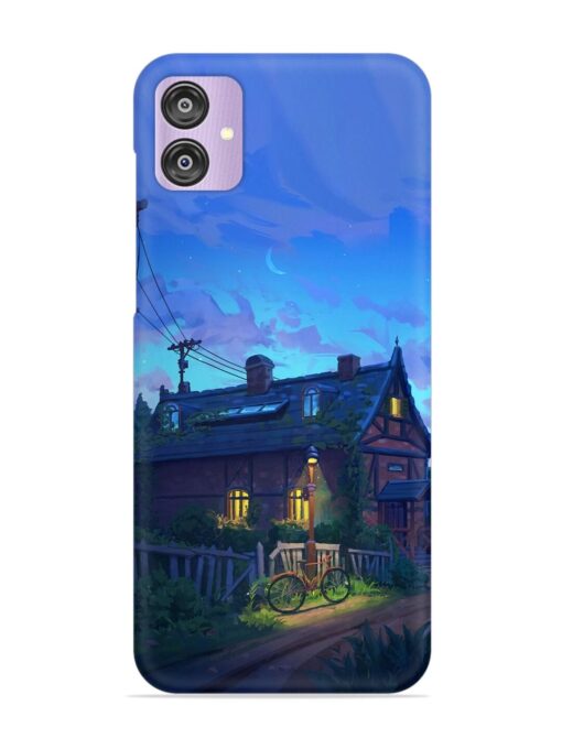 Beautiful Village House Snap Case for Samsung Galaxy F04 Zapvi