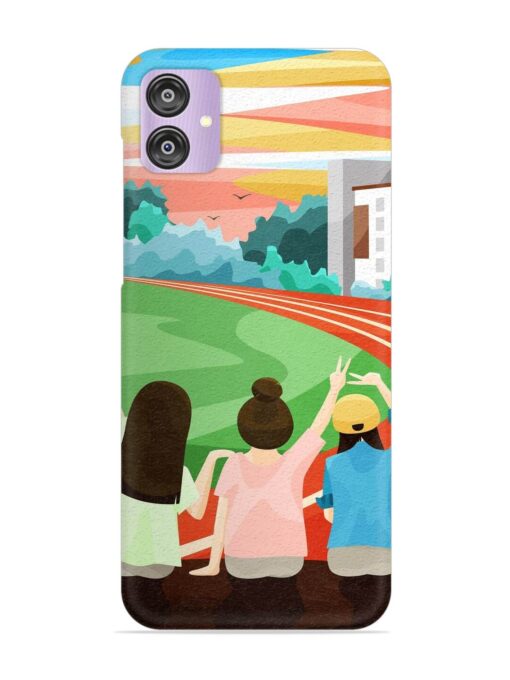 School Playground Snap Case for Samsung Galaxy F04 Zapvi