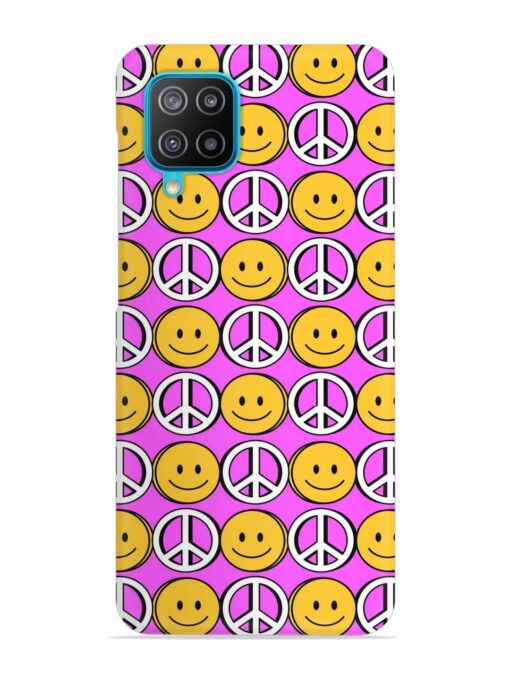 Smiley Face Peace Snap Case for Samsung Galaxy F12