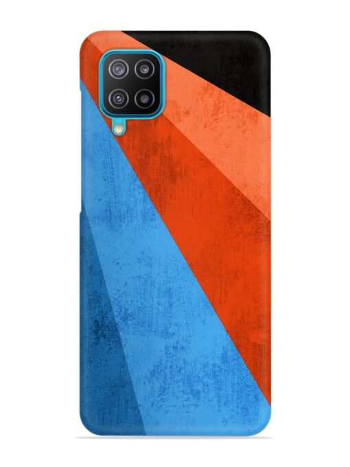 Modern Matte Abstract Snap Case for Samsung Galaxy F12 Zapvi