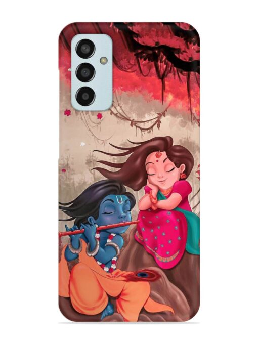 Radhe Krishna Water Art Snap Case for Samsung Galaxy F13