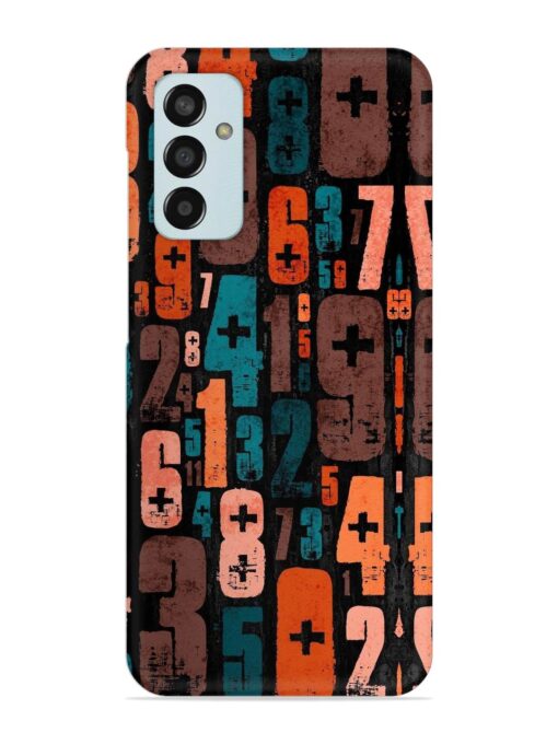 0 To 9 Art Snap Case for Samsung Galaxy F13 Zapvi