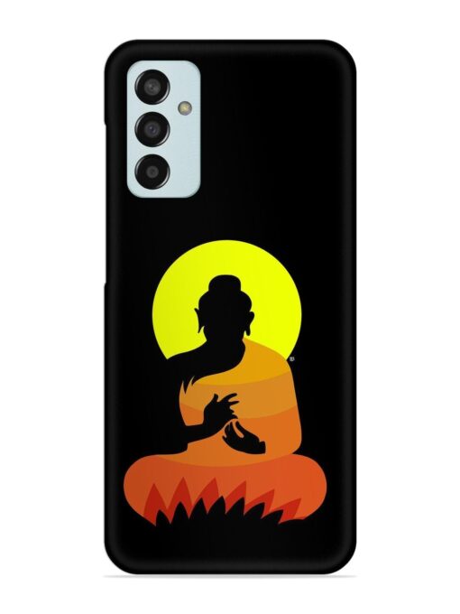 Buddha Art Black Snap Case for Samsung Galaxy F13 Zapvi