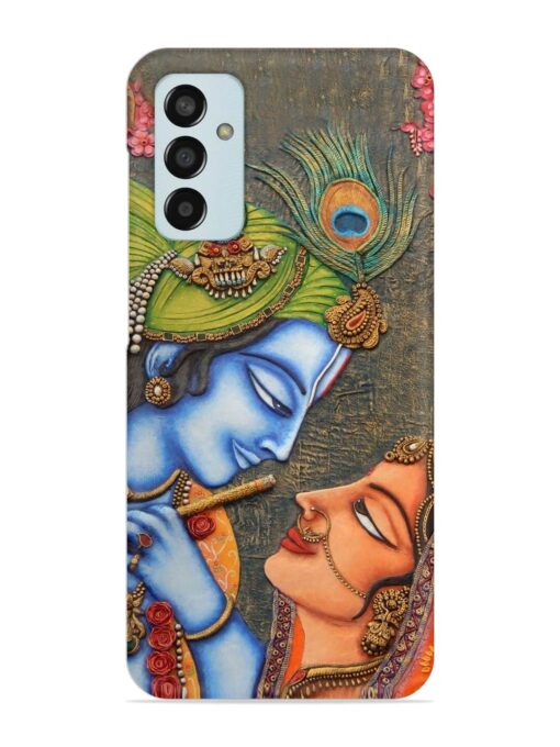 Lord Radha Krishna Flute Art Snap Case for Samsung Galaxy F13