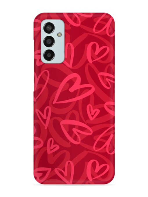 Seamless Romantic Pattern Snap Case for Samsung Galaxy F13