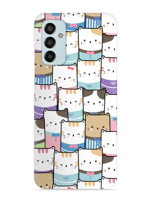 Cute Adorable Cat Snap Case for Samsung Galaxy F13