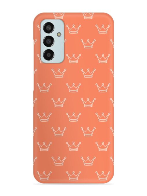 Hand Drawn Crown Snap Case for Samsung Galaxy F13