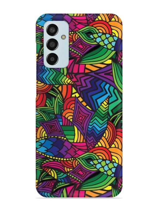 Abstract Multicolor Seamless Snap Case for Samsung Galaxy F13 Zapvi