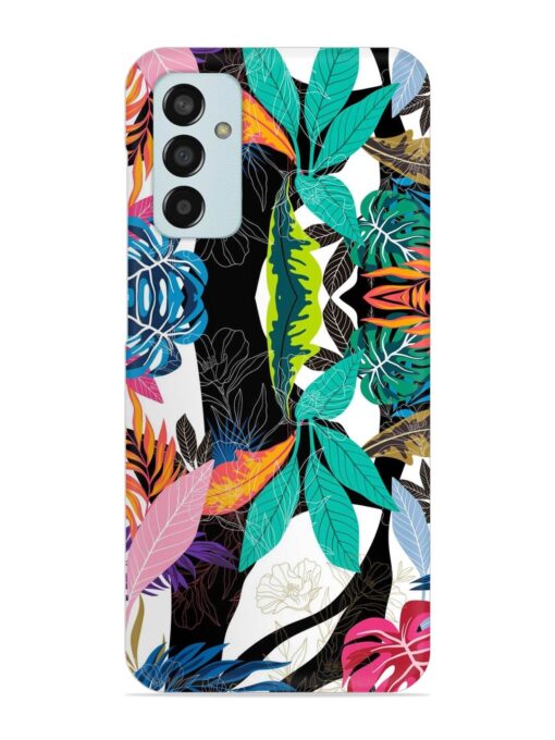 Floral Pattern Bright Snap Case for Samsung Galaxy F13