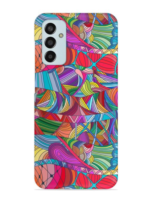 Seamless Patterns Hand Drawn Snap Case for Samsung Galaxy F13