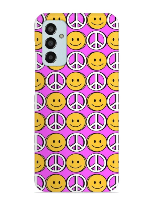 Smiley Face Peace Snap Case for Samsung Galaxy F13