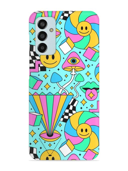 Trippy Rainbow 60S Snap Case for Samsung Galaxy F13