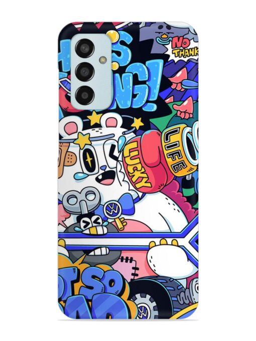 Universal Doodle Snap Case for Samsung Galaxy F13