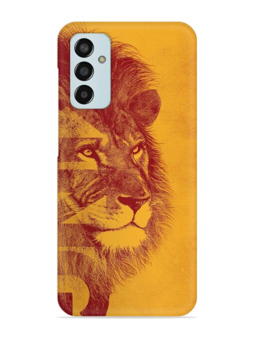 Gold Lion Crown Art Snap Case for Samsung Galaxy F13 Zapvi