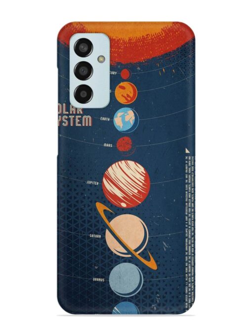 Solar System Vector Snap Case for Samsung Galaxy F13