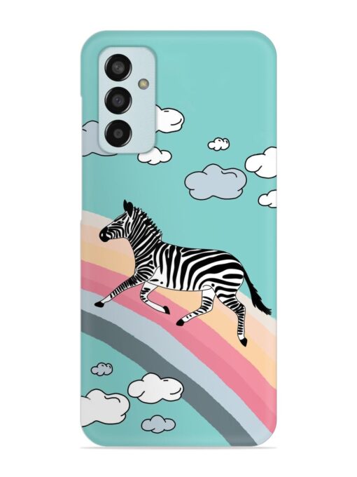 Running Zebra Snap Case for Samsung Galaxy F13 Zapvi