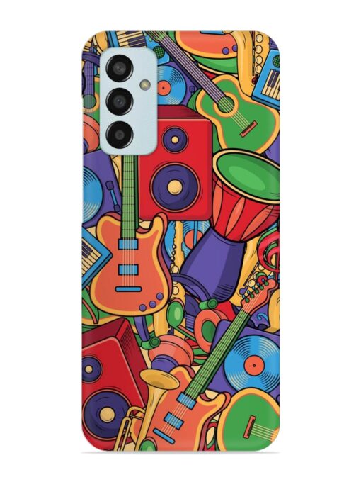 Colorful Music Art Snap Case for Samsung Galaxy F13 Zapvi