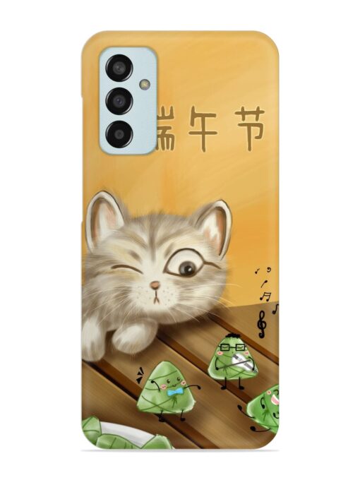 Cat Scorpion Dancing Snap Case for Samsung Galaxy F13 Zapvi