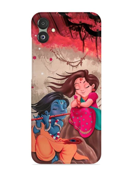 Radhe Krishna Water Art Snap Case for Samsung Galaxy F14 (5G)