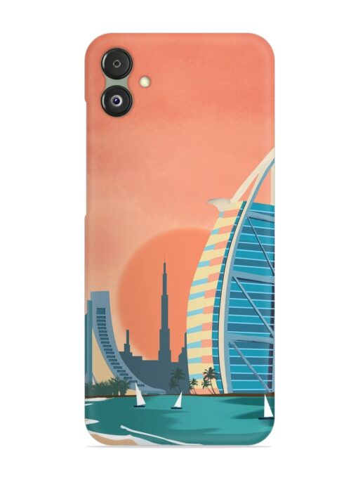 Dubai Architectural Scenery Snap Case for Samsung Galaxy F14 (5G)